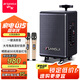山水（SANSUI）TE06 廣場(chǎng)舞音響 8吋低音炮移動(dòng)戶外K歌拉桿音箱無(wú)線麥克風(fēng)攤擺喇叭電木吉他民謠樂(lè)器音箱大功率