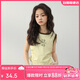 LUSON陳大豬童裝 女童背心夏季薄款外穿2025新款美式兒童無(wú)袖t恤