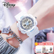 迪士尼（Disney）電子手表女學(xué)生女孩兒童防水運動(dòng)初中生高中女生機械開(kāi)學(xué)生日禮物 清新藍【耐臟】