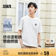森馬（Semir）吸濕速干短袖t恤男國潮熊貓刺繡25夏男t恤上衣109325100226
