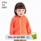 jnby by JNBY江南布衣嬰童羊羔毛混紡?fù)馓仔l(wèi)衣可愛秋冬男女童嬰兒YO9410240 810/桔紅 100cm