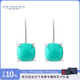 GEM STONE KING天河石耳環(huán)女鑲925銀寶石耳飾氣質(zhì)長款彩色寶石送女友生日禮物