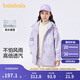巴拉巴拉童裝女童棉衣套裝冬裝中大童兒童棉服兩件套搖粒絨潮208424106002