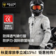 SULAITE摩托車夏季騎行服仿賽機(jī)車服騎士服越野賽車防摔男女四季騎行裝備 【米色上衣】夏季/透氣/CE護(hù)具 XL