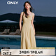 ONLY人魚公主法式復(fù)古收腰顯瘦中長款吊帶連衣裙女|123207120 C02 潮汐泡沫TIDAL FOAM M (165) 84A