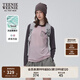 Teenie Weenie小熊女裝長(zhǎng)袖T恤2025夏新款簡(jiǎn)約撞色時(shí)髦插肩袖上衣 粉色 S