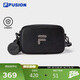 FILA FUSION斐樂(lè)官方潮牌相機(jī)包2025時(shí)尚百搭運(yùn)動(dòng)休閑包 深黑