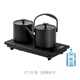 友茗堂全自動(dòng)底部上水電熱水壺家用茶桌嵌入式燒水壺三合一數顯保溫調溫煮水壺泡茶專(zhuān)用自動(dòng)斷電防干燒 0.7L YZ-35 黑（抽桶裝水）