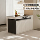 唯有百意家用可旋轉伸縮中島臺餐桌一體現代簡(jiǎn)約巖板小戶(hù)型廚房多功能島臺 定制專(zhuān)拍 尺寸可定制詳詢(xún)客服