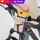 斑納塞自行車包滑板車筐騎行掛包可愛(ài)露營(yíng)風(fēng)前把包山地公路車水壺杯收納 白色小狗