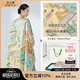 寶石蝶真絲雙面絲巾國風(fēng)系列絲綢圍巾披肩女生媽媽生日禮物禮盒紅樓一夢
