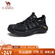 駱駝（CAMEL）輕盈透氣免系舒適軟彈城市戶外徒步?jīng)鲂?G15M342010 夜黑色 42