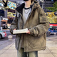 花花公子羽絨服男冬季輕薄2025新款連帽外套男加厚感青少年防寒服三防 9010咖色【新國標90%白鴨絨】 L 175 (約135~155斤可穿)