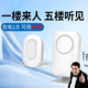 大洪歡迎光臨感應器進門店鋪門鈴分體式迎賓器商店迎賓鈴紅外語音220L