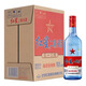 紅星750ml紅星藍瓶二鍋頭綿柔純糧8 清香型白酒 53度 750mL 6瓶 整箱