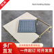 防靜電地板全鋼國標(biāo)防靜電地板600機(jī)房網(wǎng)絡(luò)pvc陶瓷活動架空抗靜電 600*600*40象牙白色款含配件/平方