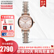 Emporio Armani阿瑪尼手表女 滿天星輕奢時尚女表歐美腕表 七夕情人節(jié)禮物送女友 靈動裸粉AR11223