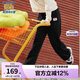 Skechers斯凱奇男女童時尚針織休閑松緊長褲大童運動褲童裝褲子L323K009