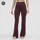 lululemon丨Wunder Under SmoothCover? 女士運(yùn)動(dòng)喇叭褲 LW5GUHA 李子暗紫 S