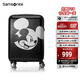 新秀麗（Samsonite）行李箱20英寸拉桿箱迪士尼米奇旅行箱包AF9黑色登機密碼箱