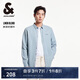 杰克·瓊斯（JACK&JONES） 春季柔軟通勤舒適透氣字母刺繡天絲亞麻長袖襯衫男款225105005