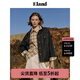 ELAND衣戀短外套女H版經(jīng)典牛仔純棉舒適夾克2024秋季新款 深牛仔色(57)D/Indigo S 160
