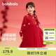 巴拉巴拉童裝女童連衣裙兒童裙子針織網(wǎng)紗2025春裝公主裙新年209125111001