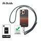 PITAKA【升級相機按鍵全包】適用蘋果iPhone16ProMax手機殼Pro日落凱夫拉磁吸非碳纖維超薄高級感保護套 日落手機殼(普通版）+黑灰掛繩 iPhone16ProMax手機殼