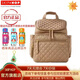 SKIP HOP（SKIPHOP）SKIP HOP媽咪包大容量 多功能媽咪包 手提 媽咪包雙肩 時(shí)尚背包 駝色（2025新款）