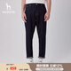 哈吉斯（HAZZYS）男裝 春秋款男褲丹寧風(fēng)長(zhǎng)褲子經(jīng)典水洗牛仔褲男ATDZP0BAP13 深藏青色DN 35 （180/84A）