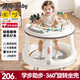 ANGI BABY嬰兒學(xué)步車嬰兒2025款防側(cè)翻寶寶學(xué)步車多功能手推車
