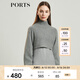 PORTS寶姿女裝 秋冬新品毛衣LL9K439LKF038 灰色 S 4