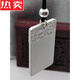 SNQP定制刻字古法平安無(wú)事牌實(shí)心純銀足銀999吊墜情侶民族風(fēng)祥云銀飾 足銀999約50克