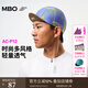MBO夏季男女款通用AC-P12漸變紋理透氣遮陽騎行小帽 風(fēng)沙海 均碼