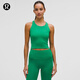 lululemon丨Wunder Train 女士工字運動(dòng)背心 LW1FQ4S 賽道綠 S /6