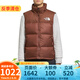 the North Face北面美版1996 RETRO NUPTSE羽絨馬甲男女款700蓬(鴨絨鵝絨隨機(jī)) NF0A3JQQ男款6S2-紅棕色 L