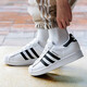 adidas阿迪達(dá)斯三葉草男鞋女鞋板鞋 25夏季新款情侶金標(biāo)貝殼休閑鞋子女 Superstar貝殼頭情侶款曬圖返10 36