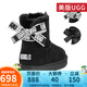 UGG美版短靴女雪地靴經(jīng)典休閑可替換蝴蝶結(jié)羊毛短靴1100212蝴蝶結(jié) 黑色 38