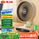 先鋒風(fēng)寶USB小風(fēng)扇空氣循環(huán)家用風(fēng)扇臺式電風(fēng)扇小型輕音節(jié)能對流換氣扇桌面風(fēng)扇辦公室學(xué)生小型電扇D18