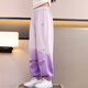 NICKYBABY女童套裝兒童2025新款秋裝洋氣時(shí)髦秋季女大童炸街衛(wèi)衣兩件套春秋 16207粉紫 170 cm