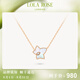 LOLA ROSE羅拉玫瑰常青藤項(xiàng)鏈項(xiàng)鏈女生日禮物節(jié)日禮物送女友 LR50040-白母貝