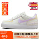 耐克NIKE女休閑板鞋空軍一號 AIR FORCE 1運動鞋DZ1847-113白色38