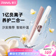 雷瓦（RIWA）夾板卷發(fā)棒直板夾【便攜出游】 負離子拉直電夾板空氣劉海卷直兩用燙發(fā)卷發(fā)器禮物RB-8351質(zhì)感白