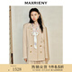 MAXRIENY【商場(chǎng)同款-宮廷飛鴿】宮廷飛鴿奢華西裝刺繡開叉外套 燕麥色 S 01/34