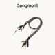 Songmont【蔣奇明同款】山下有松種子烏朵掛飾新中式設計師款時(shí)尚配飾包掛 煙墨黑 現貨