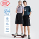 浪莎五分褲2025年夏季新款男女同款時(shí)尚百搭五分褲運(yùn)動(dòng)短褲休閑工裝褲
