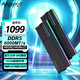 阿斯加特（Asgard）48GB(24GBx2) DDR5 6000 臺(tái)式機(jī)內(nèi)存條 女武神·瓦爾基里II代 RGB燈條 海力士M-die CL28 極夜黑