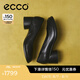 愛(ài)步（ECCO）單鞋女 一腳蹬包頭牛皮高跟鞋 雕塑奢華系列222493 黑色22249301001 36