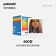 寶麗來（Polaroid）600型拍立得相機(jī)相紙 復(fù)古膠片【限I-2&Now&Now+&Lab可用】 25年5-6月600型彩色白框五連包(40張)