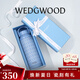 WEDGWOOD不銹鋼保溫杯高顏值咖啡杯便攜水杯陶瓷涂層茶杯保冷保熱隨行杯 金粉年華藍(lán)色保溫瓶500ml
